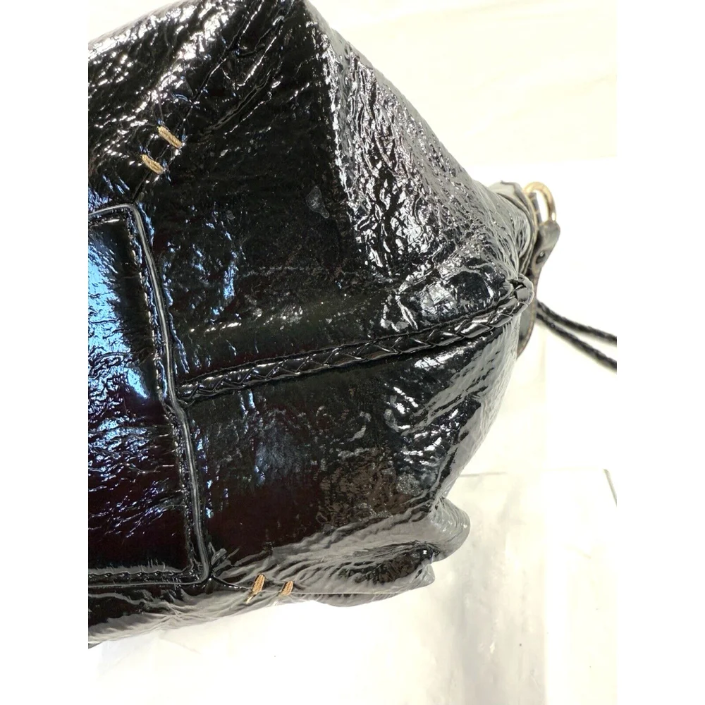 Vintage The Sak Patent Leather Hobo Shoulder Bag